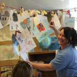 Facility staff and administrators learn how to utilize art in everyday curriculum